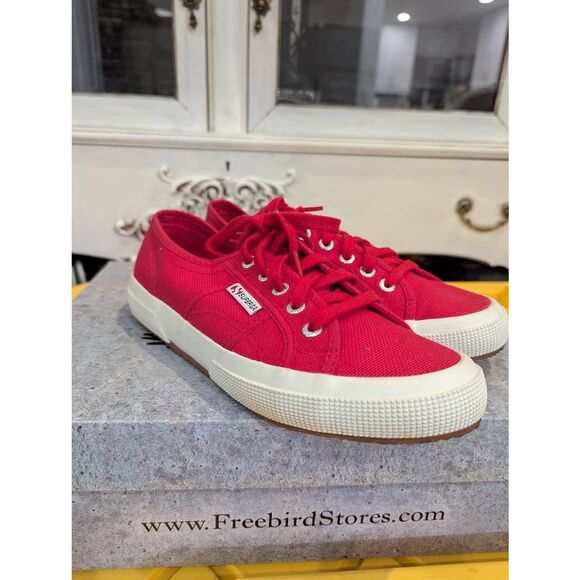 Superga Cotu in Red Hot Red! - Picture 3 of 10